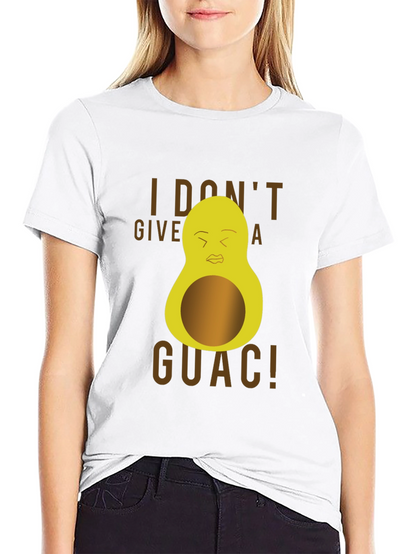 Camiseta Negra con Diseño de Aguacate Guacamole