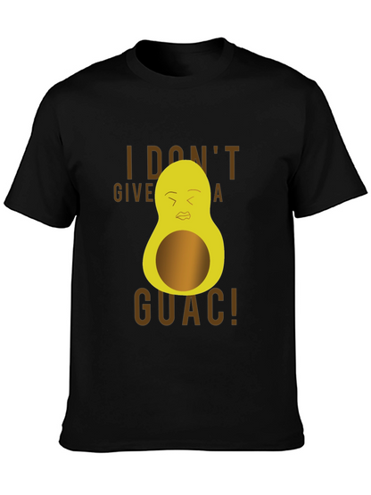 Camiseta Negra con Diseño de Aguacate Guacamole