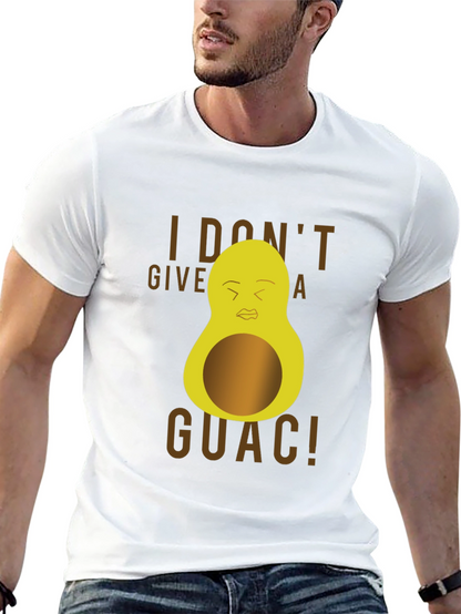 Camiseta Negra con Diseño de Aguacate Guacamole
