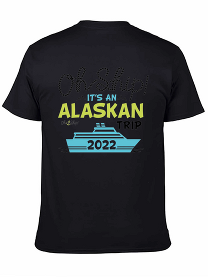 Camiseta Negra Crucero Alaska 2022