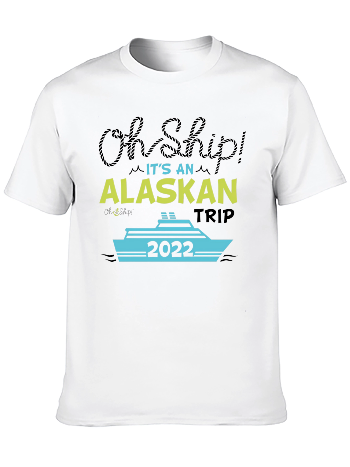Camiseta Negra Crucero Alaska 2022