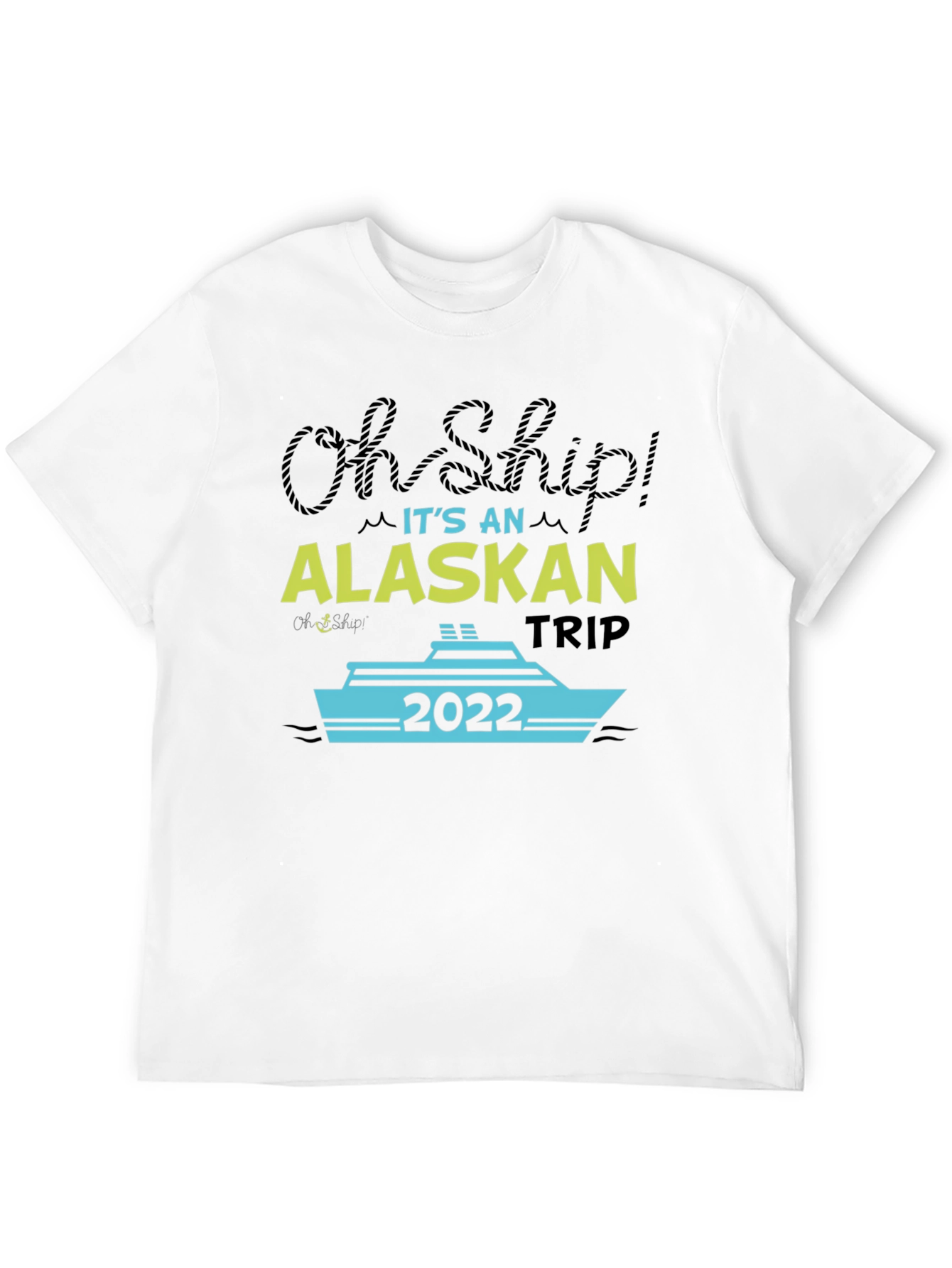 Camiseta Negra Crucero Alaska 2022