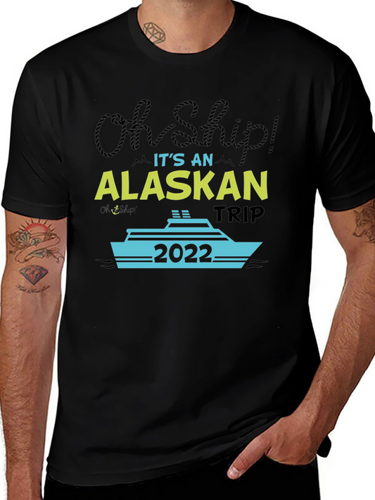 Camiseta Negra Crucero Alaska 2022