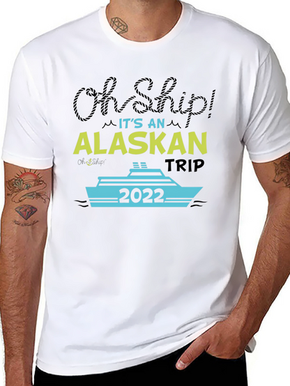 Camiseta Negra Crucero Alaska 2022