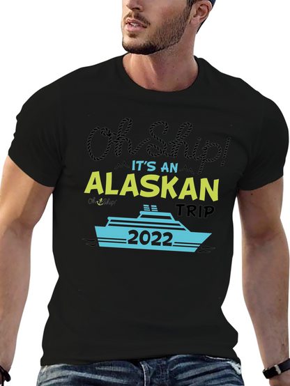 Camiseta Negra Crucero Alaska 2022