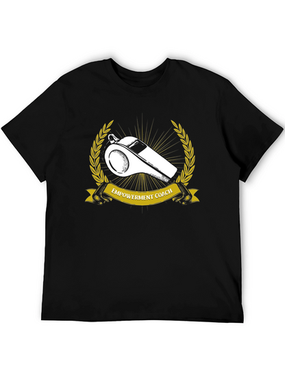 Camiseta Negra: Entrenador de Empoderamiento