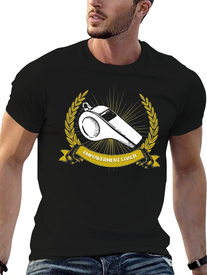 Camiseta Negra: Entrenador de Empoderamiento