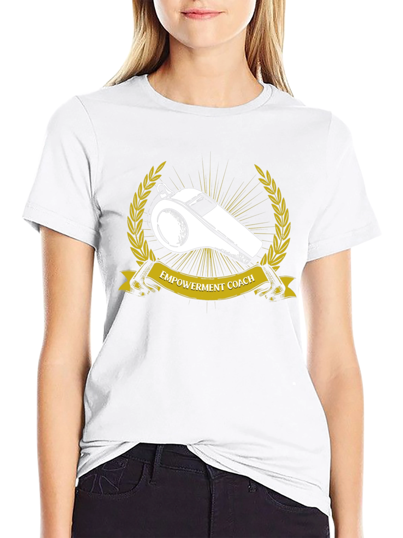 Camiseta Negra: Entrenador de Empoderamiento