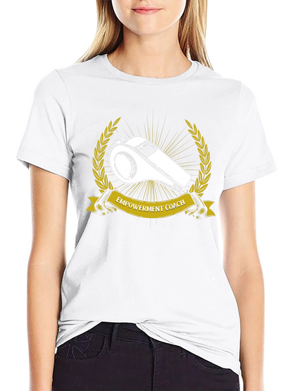Camiseta Negra: Entrenador de Empoderamiento