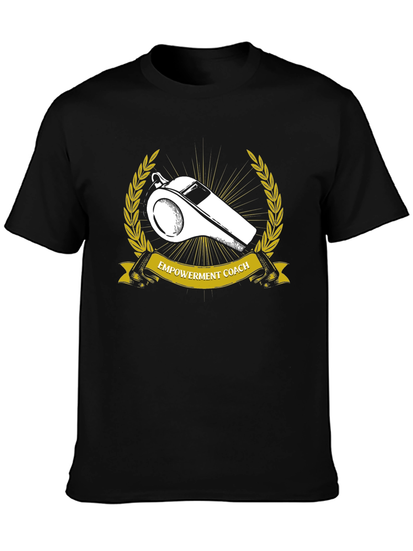 Camiseta Negra: Entrenador de Empoderamiento