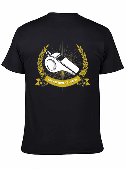 Camiseta Negra: Entrenador de Empoderamiento