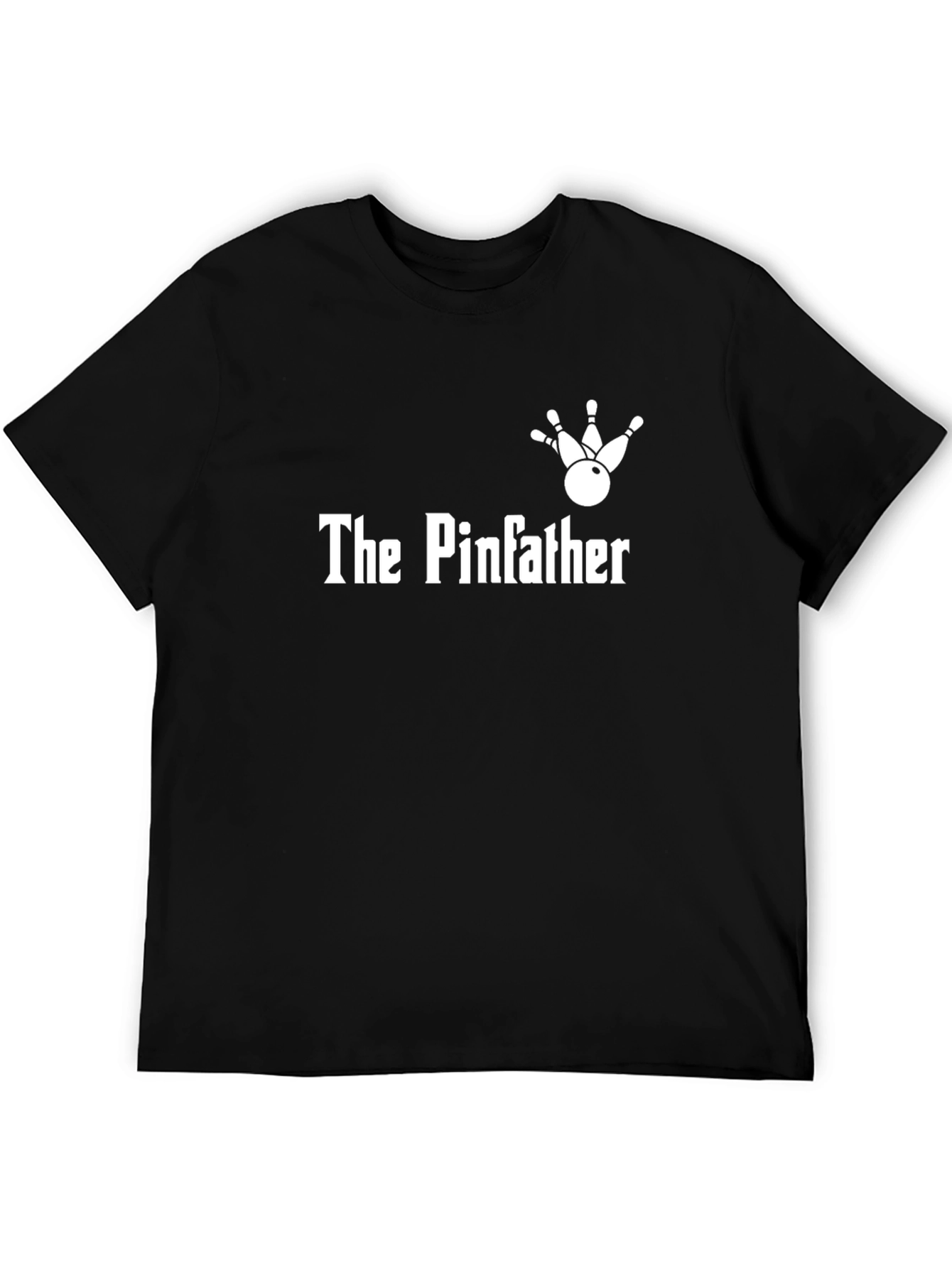 Camiseta Negra El Pinfather Bolos
