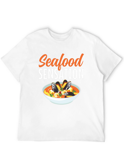 Camiseta Negra Seafood Sensation