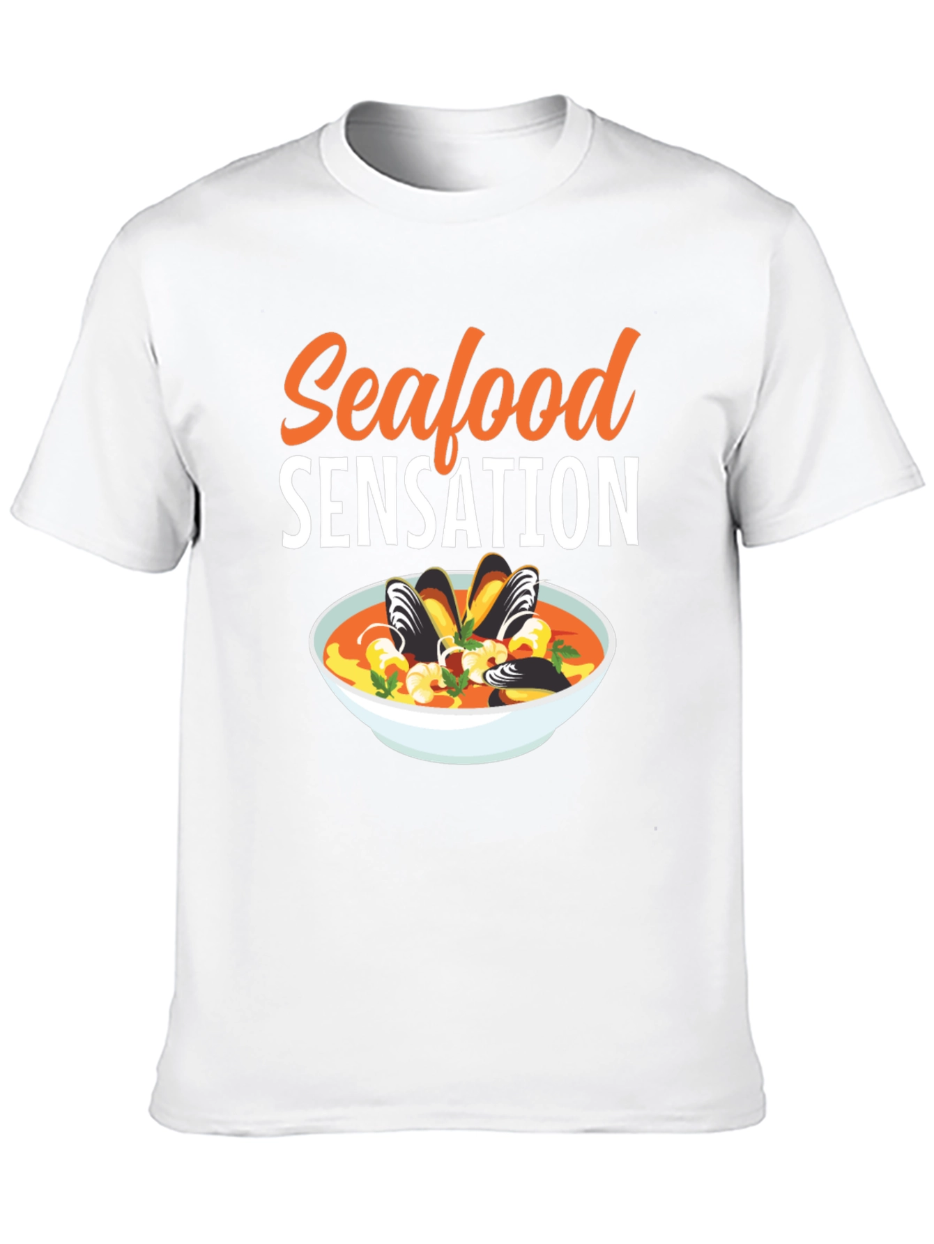 Camiseta Negra Seafood Sensation