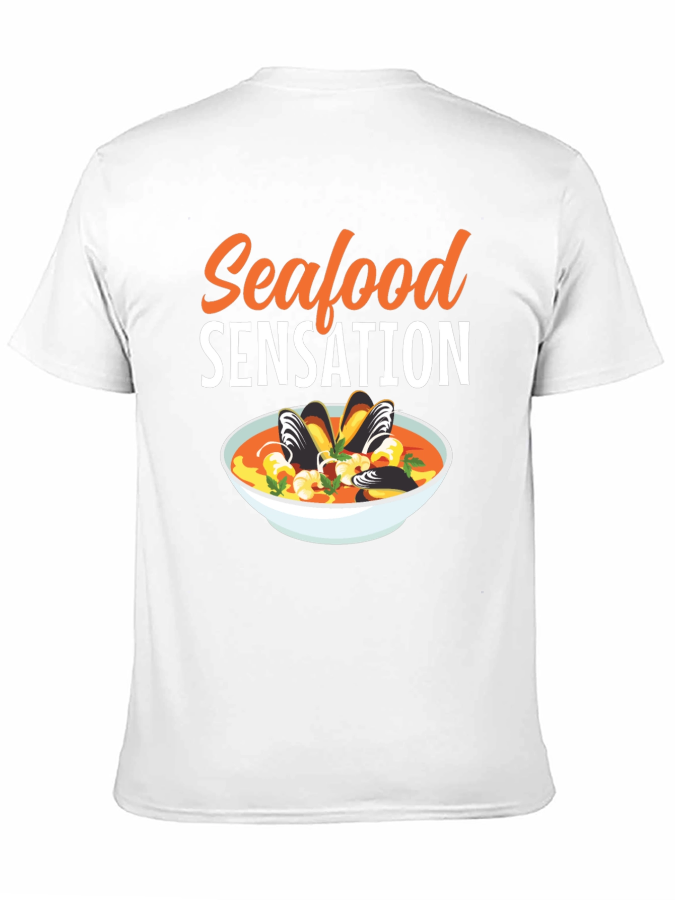 Camiseta Negra Seafood Sensation