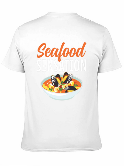 Camiseta Negra Seafood Sensation