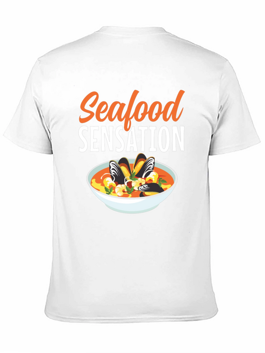 Camiseta Negra Seafood Sensation