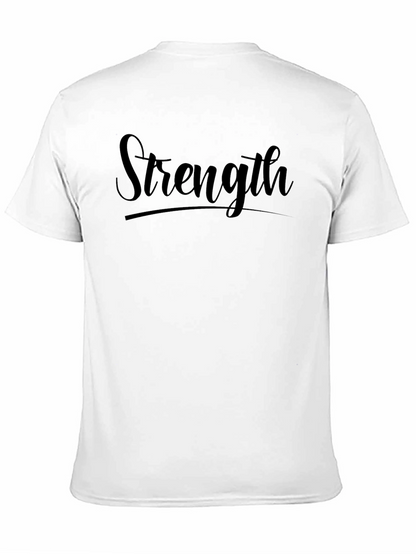 Camiseta Negra Strength para Hombre
