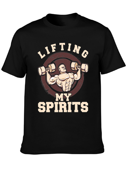 Camiseta Negra Lifting My Spirits