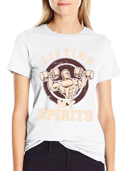 Camiseta Negra Lifting My Spirits