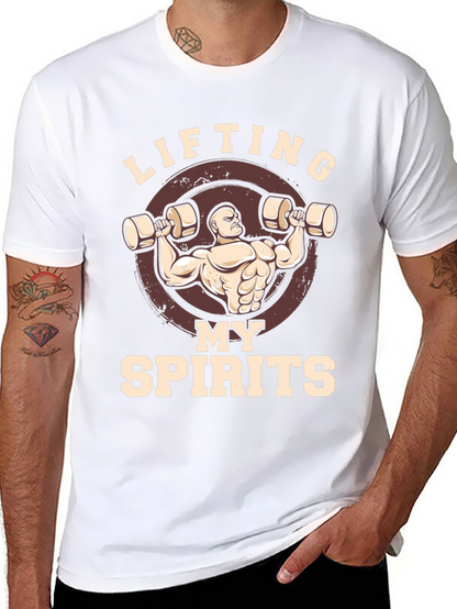 Camiseta Negra Lifting My Spirits