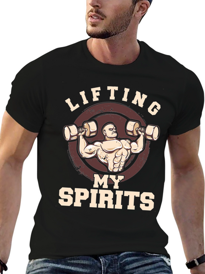 Camiseta Negra Lifting My Spirits
