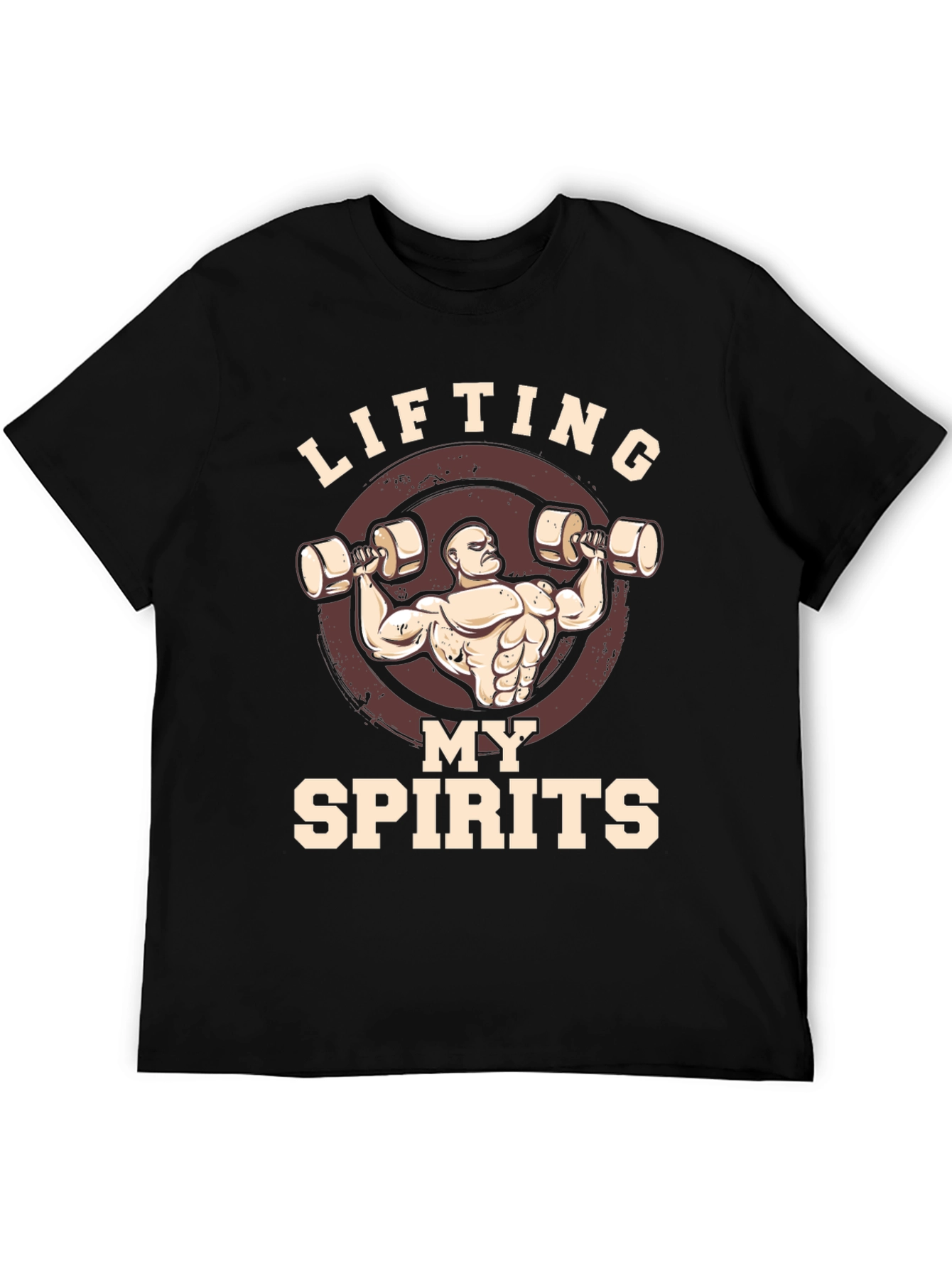 Camiseta Negra Lifting My Spirits