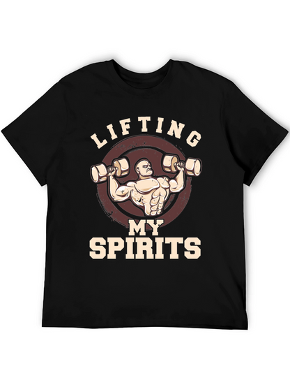 Camiseta Negra Lifting My Spirits