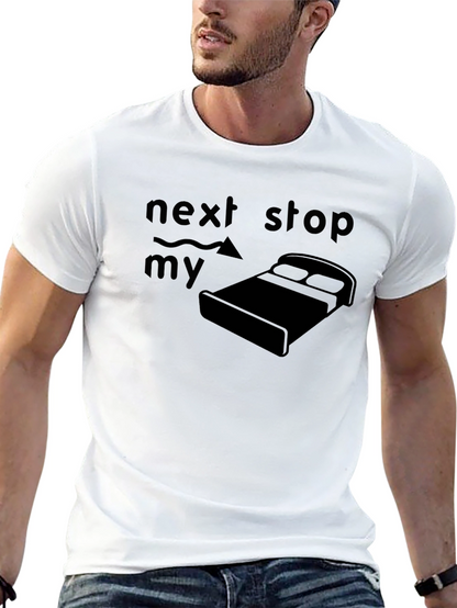 Camiseta Hombre Próxima parada mi cama