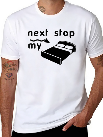 Camiseta Hombre Próxima parada mi cama