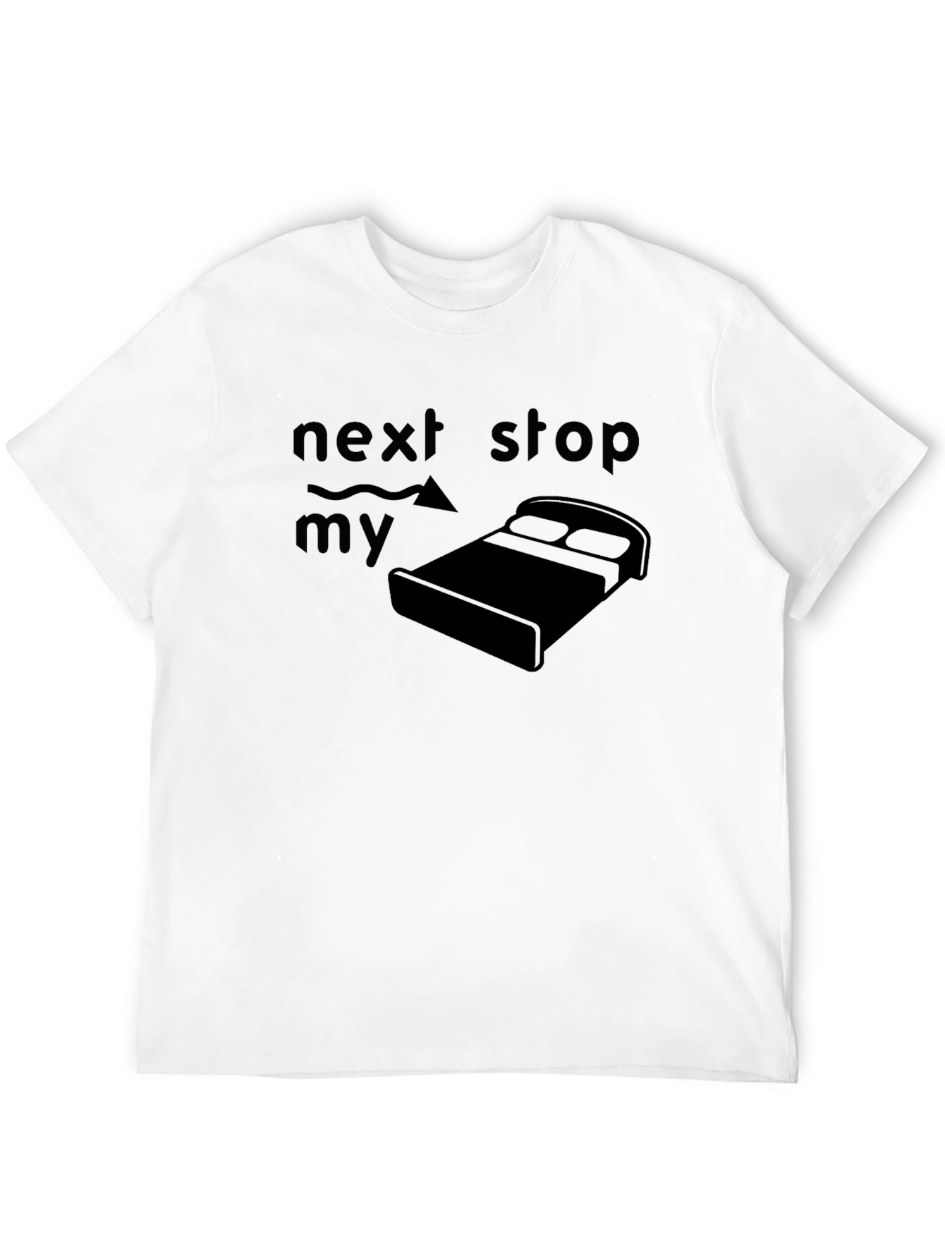 Camiseta Hombre Próxima parada mi cama