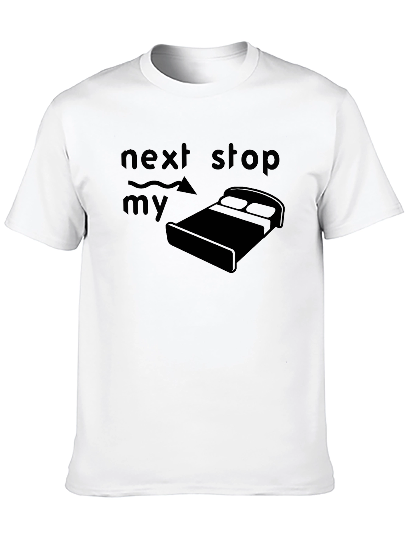 Camiseta Hombre Próxima parada mi cama
