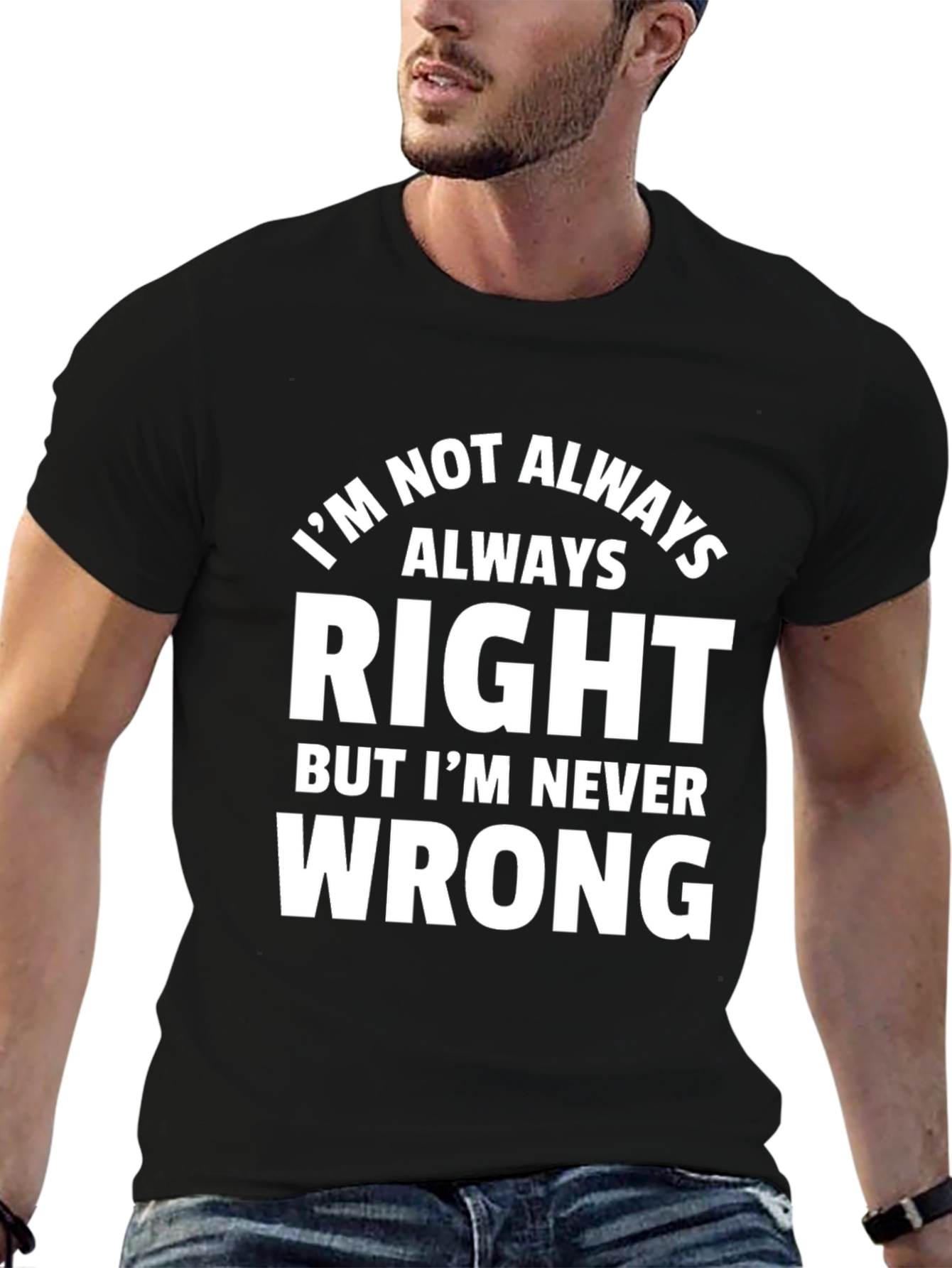 Camiseta Hombre: Siempre Tengo Razón Humor
