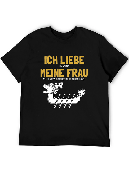 Camiseta Hombre Ich Liebe Meine Frau