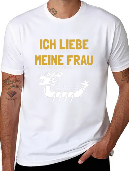 Camiseta Hombre Ich Liebe Meine Frau