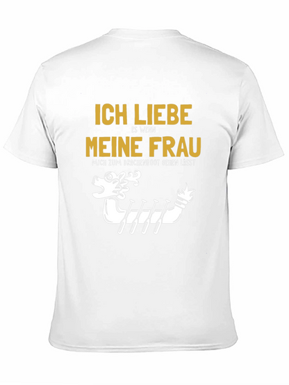 Camiseta Hombre Ich Liebe Meine Frau