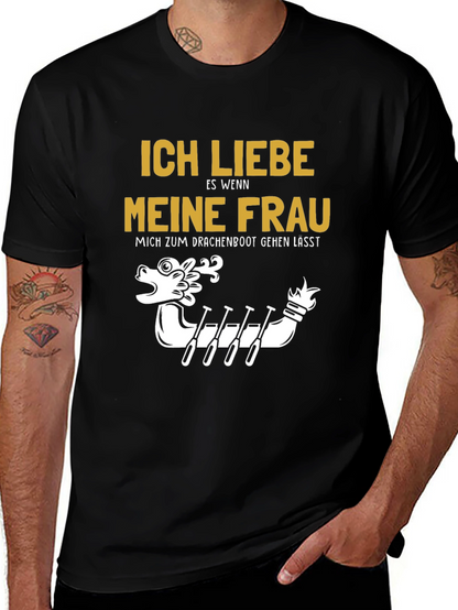 Camiseta Hombre Ich Liebe Meine Frau