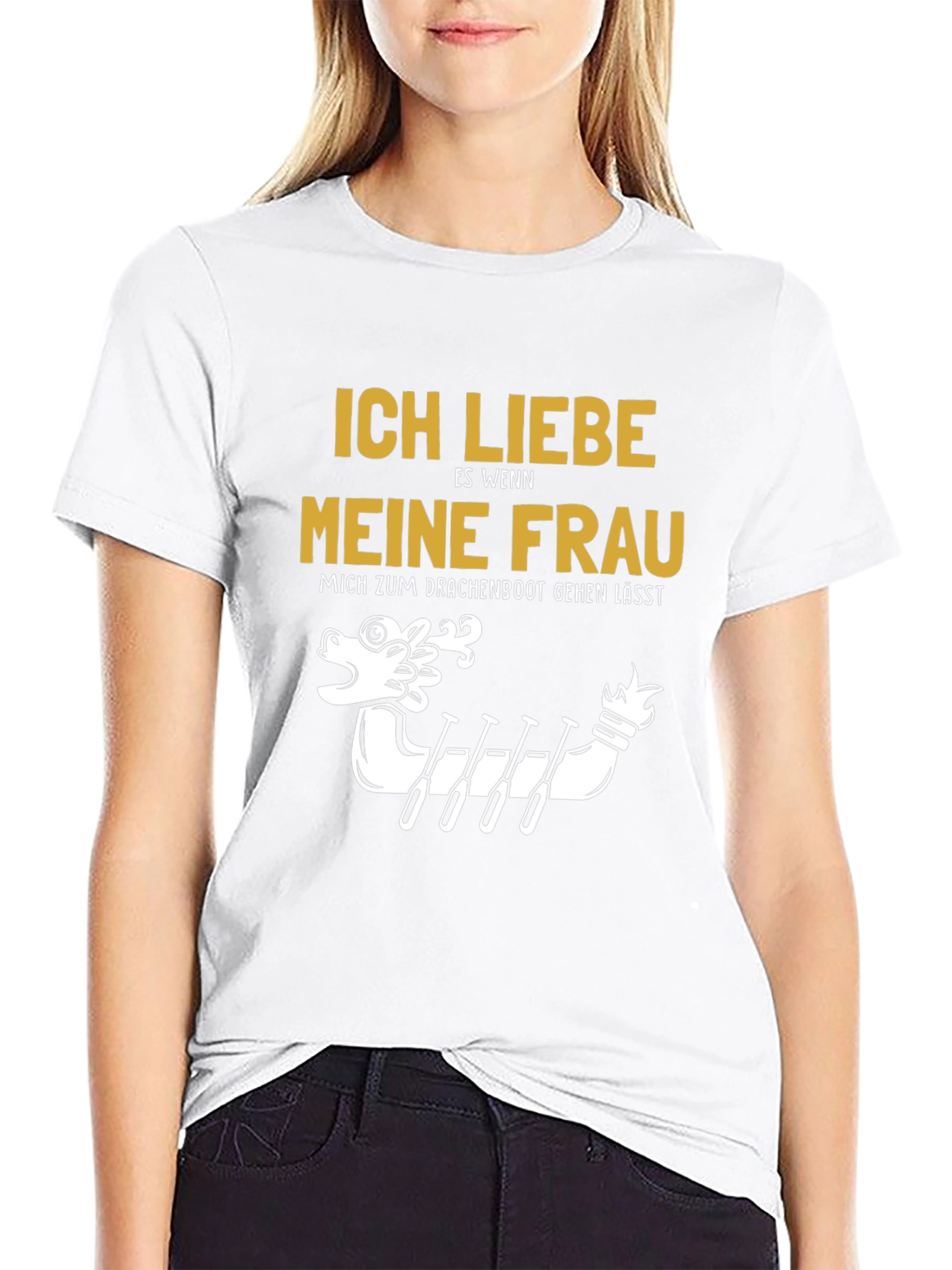Camiseta Hombre Ich Liebe Meine Frau