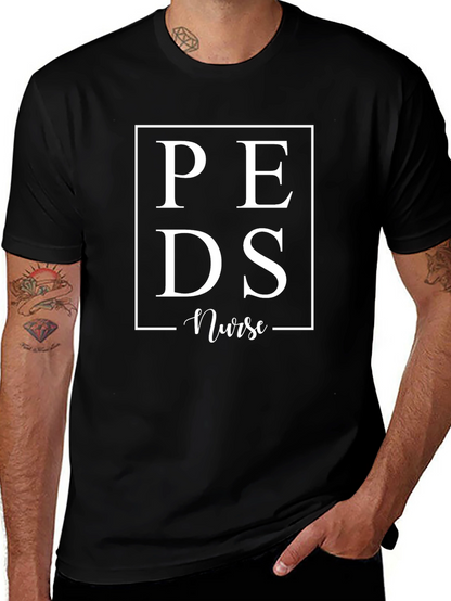 Camiseta PEDS Nurse - Diseño Profesional