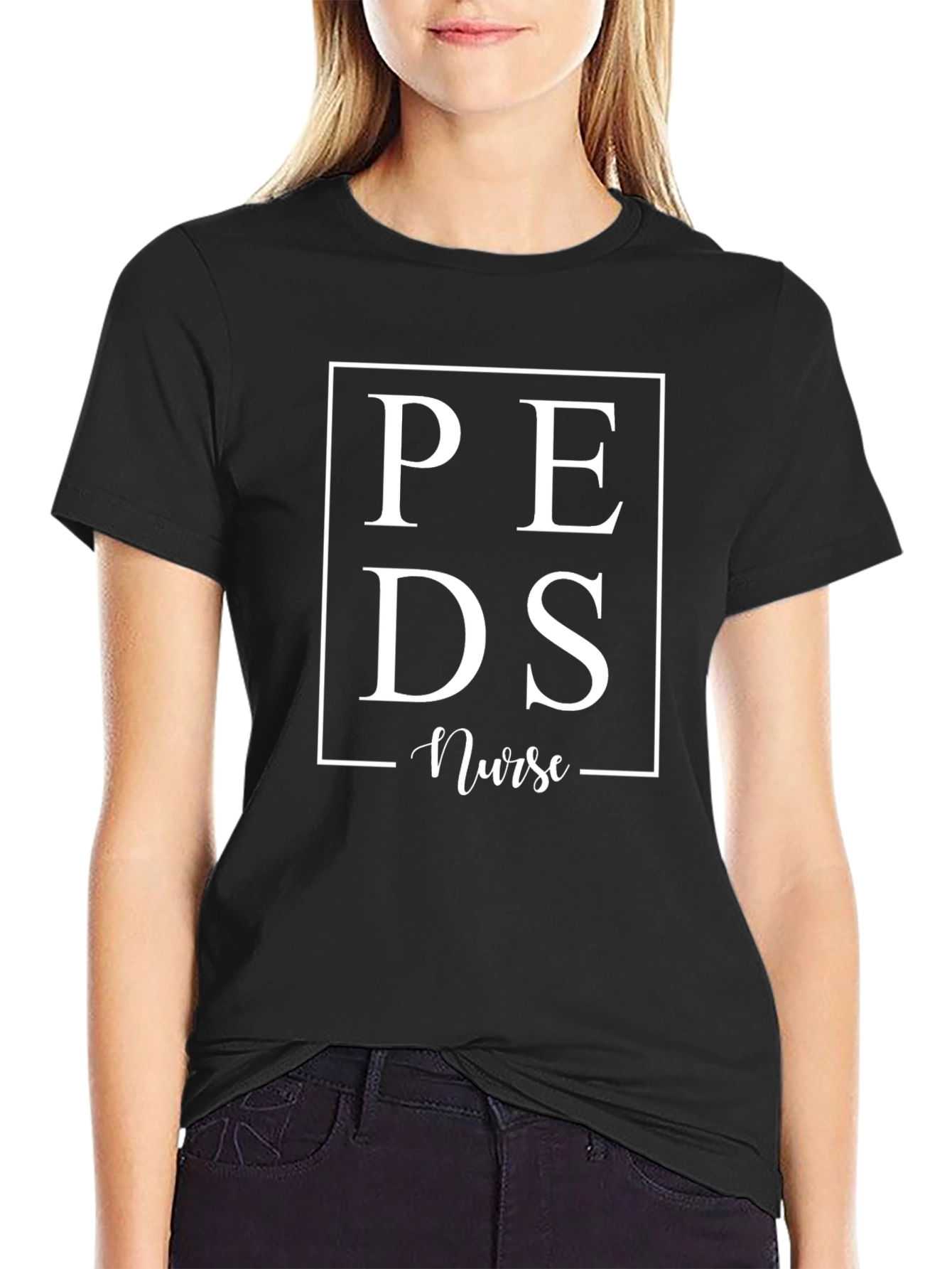 Camiseta PEDS Nurse - Diseño Profesional
