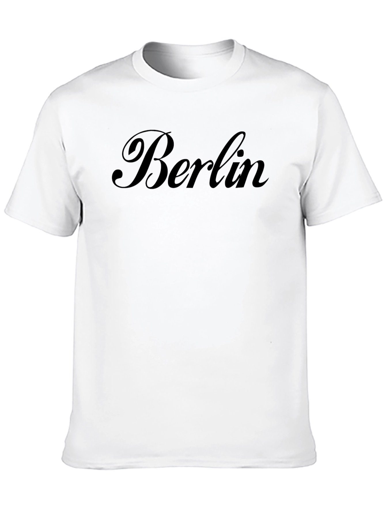 Camiseta Negra Berlin para Hombre