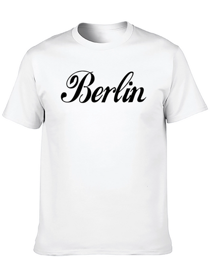 Camiseta Negra Berlin para Hombre