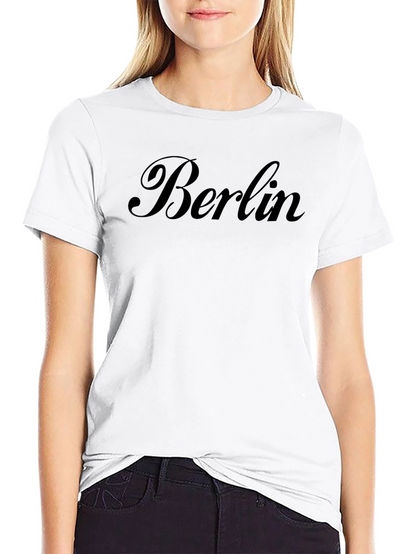 Camiseta Negra Berlin para Hombre