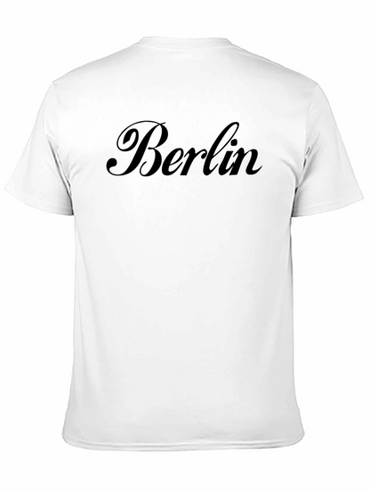 Camiseta Negra Berlin para Hombre