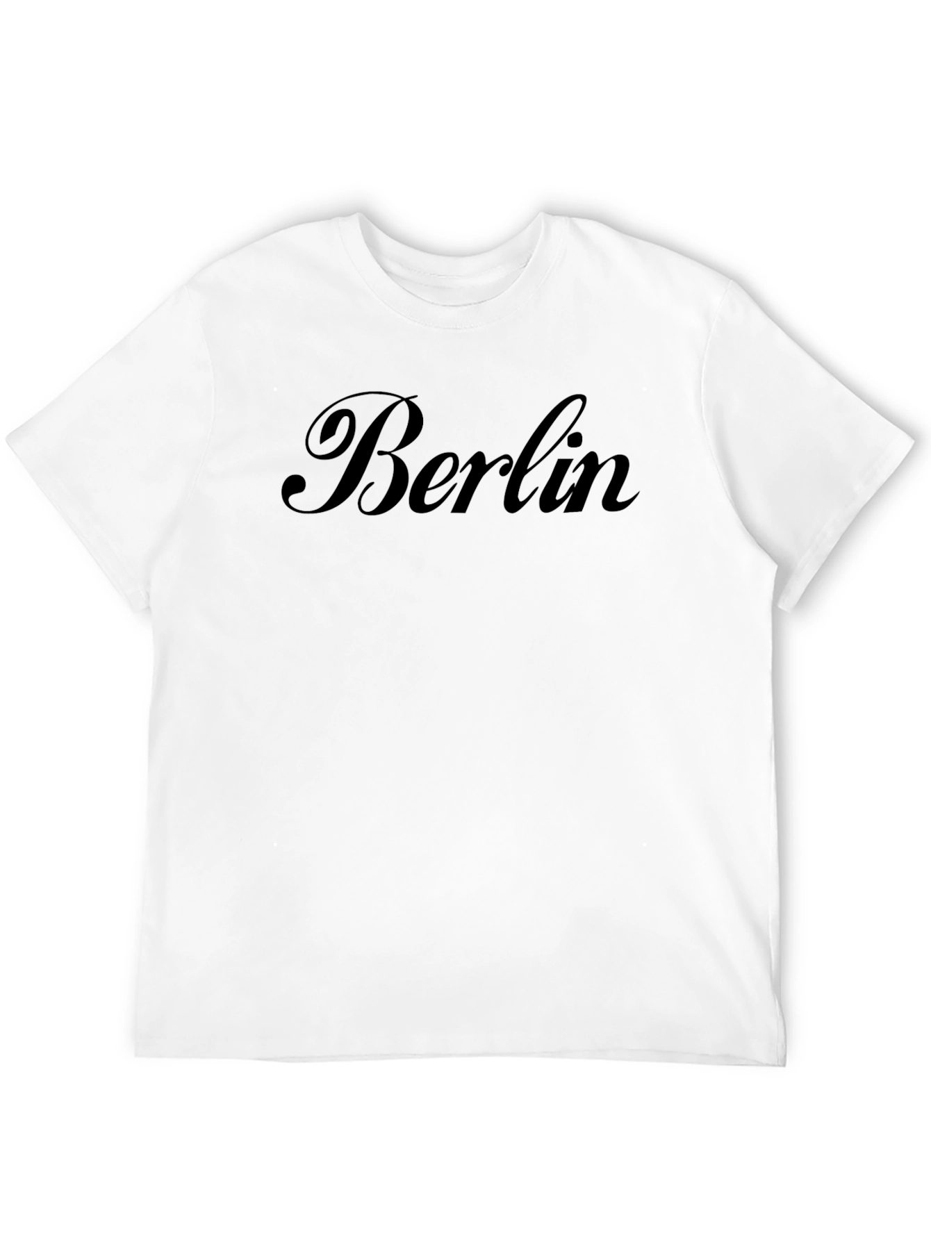 Camiseta Negra Berlin para Hombre