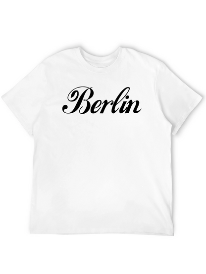 Camiseta Negra Berlin para Hombre
