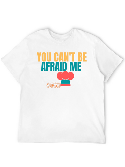 Camiseta Negra No Me Tengas Miedo Cocino