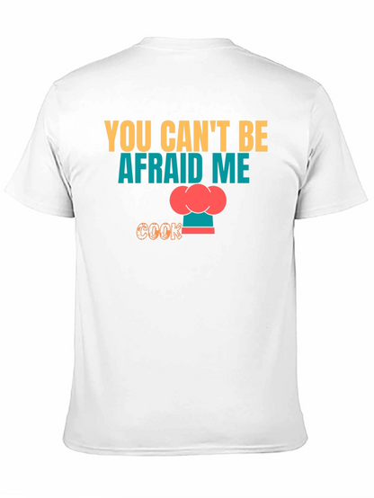 Camiseta Negra No Me Tengas Miedo Cocino