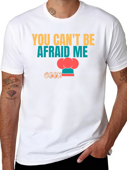 Camiseta Negra No Me Tengas Miedo Cocino