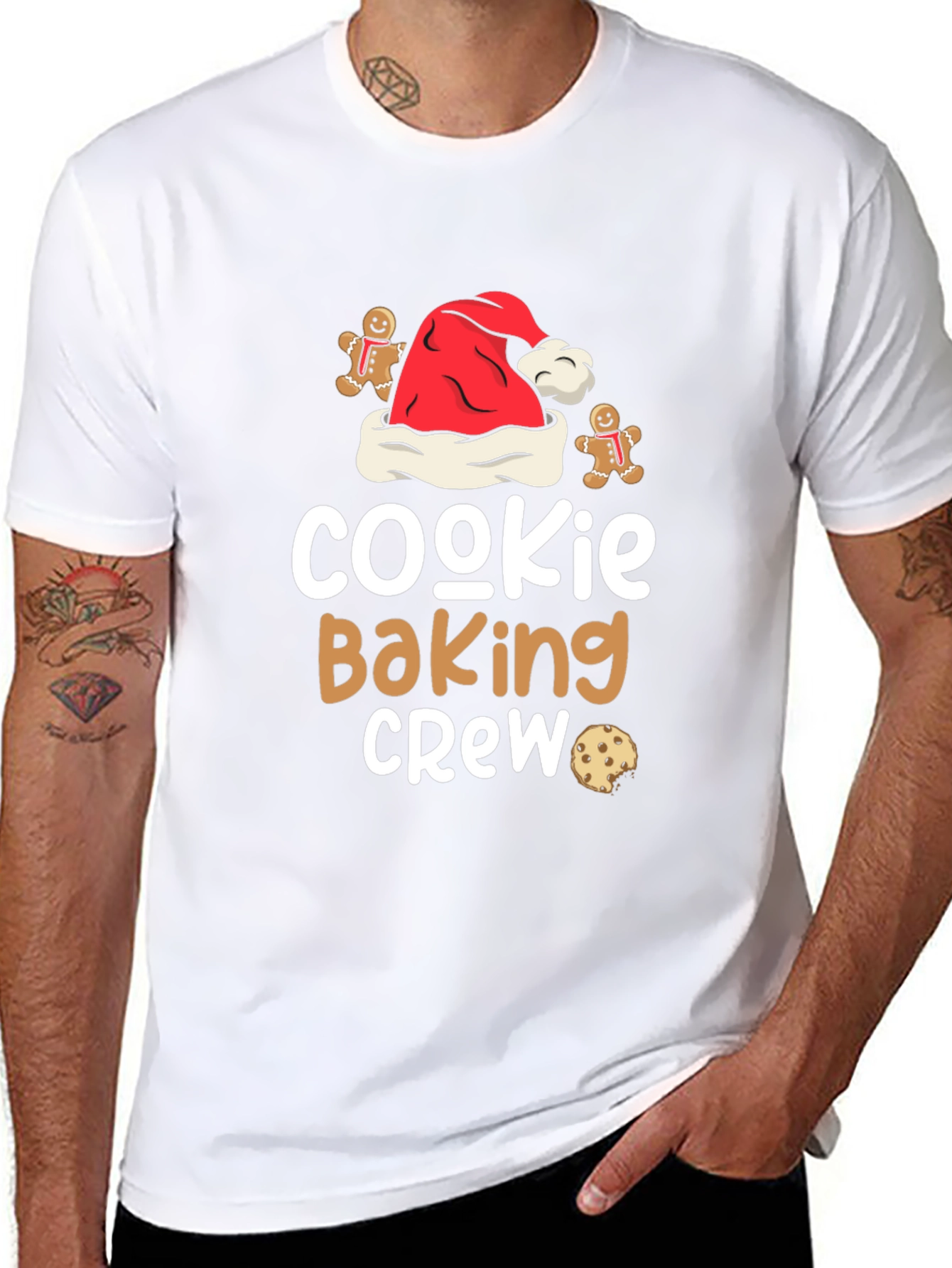 Camiseta Navideña Cookie Baking Crew